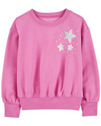 Kid Star Fleece Sweatshirt, 